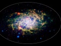 Галактика M33 больше, чем предполагалось ранее. И она движется в нашем направлении