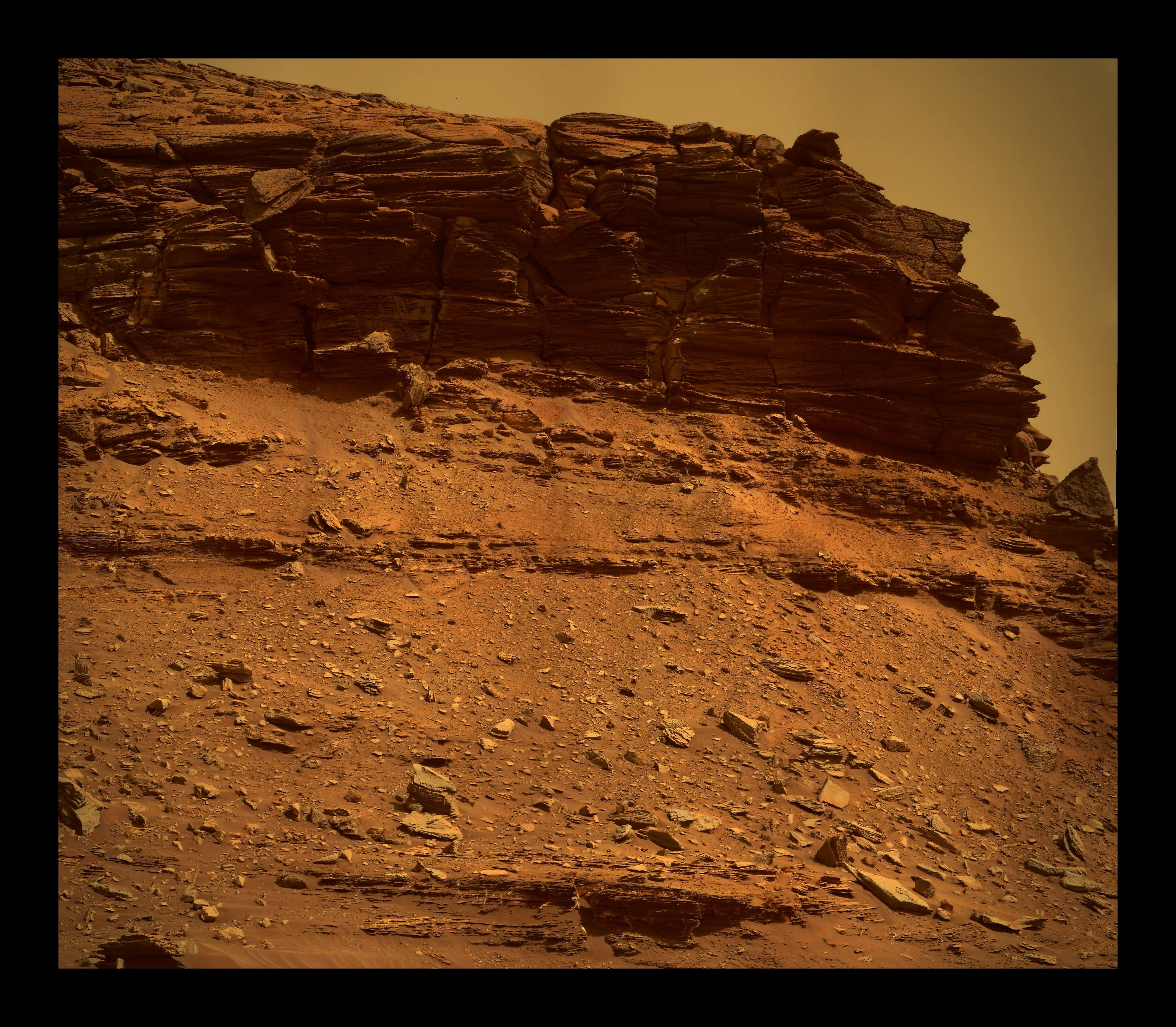 Что сейчас видит марсоход Curiosity?