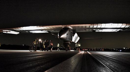 Solar Impulse 2 осуществляет третью попытку рекордного полета