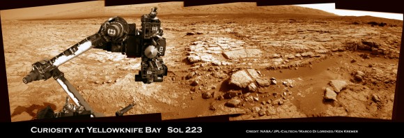 Вести от Curiosity: новый панорамный снимок  
