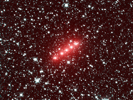 NEOWISE сфотографировал комету Лавджоя