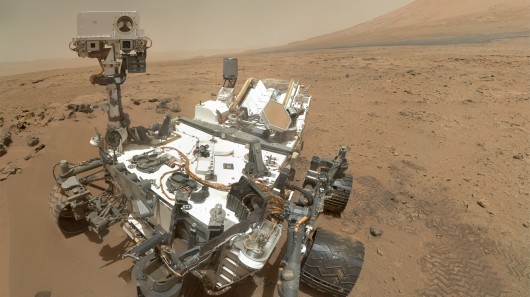 Представлен автопортрет марсохода Curiosity