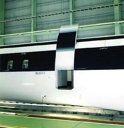 Сверхскоростной поезд на магнитной подвеске JR-Maglev MLX01