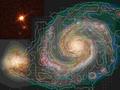 Молодые галактики имеют на удивление мощные магнитные поля, что противоречит известным теориям