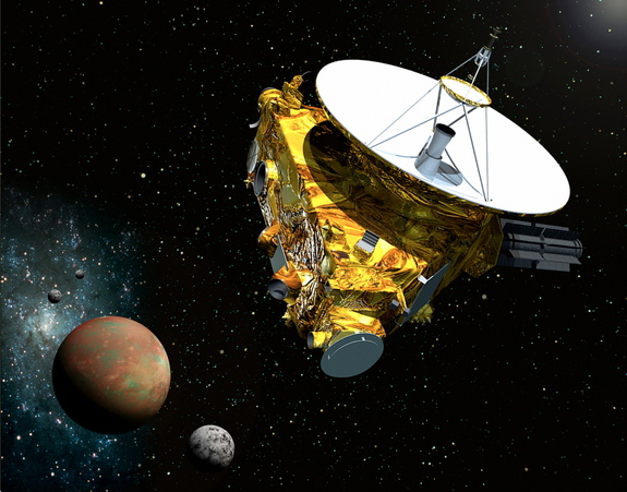 КА «Новые Горизонты» начал поиск новых лун Плутона