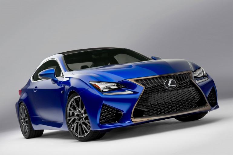 Lexus RC F был представлен в Детройте