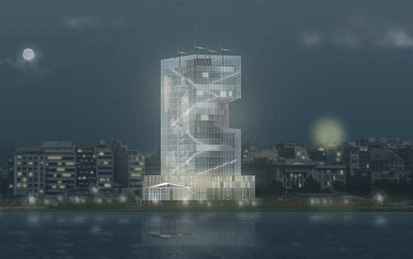 Green Light Tower - экологическая башня для Афин