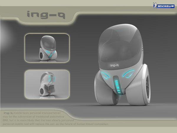 ING-Q - концепция одноместного модульного электромобиля