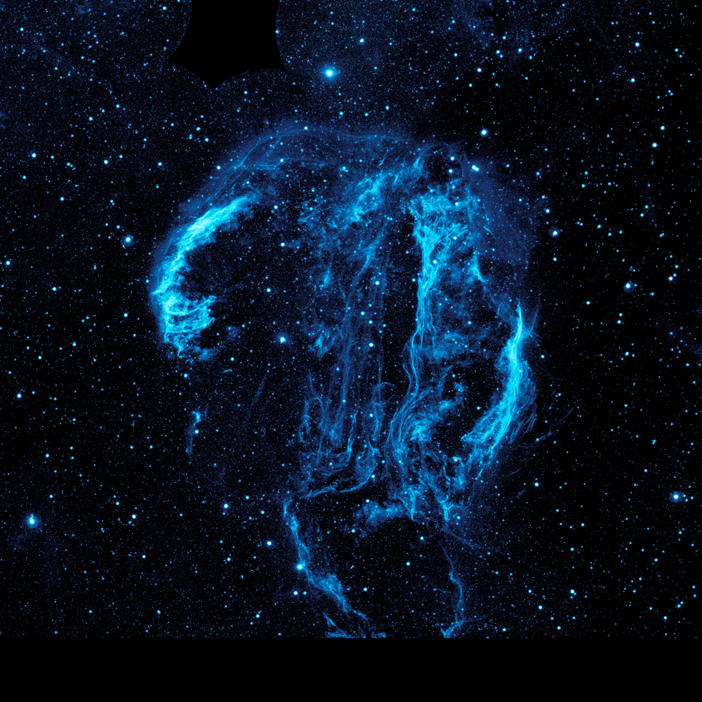 Удивительная фотография туманности, похожей на человеческую голову