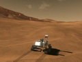 Доступно видео посадки на Марс, снятое одной из камер ровера Curiosity
