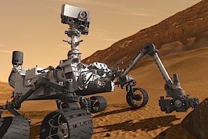 Марсоход Curiosity зарегистрировался на Foursquare