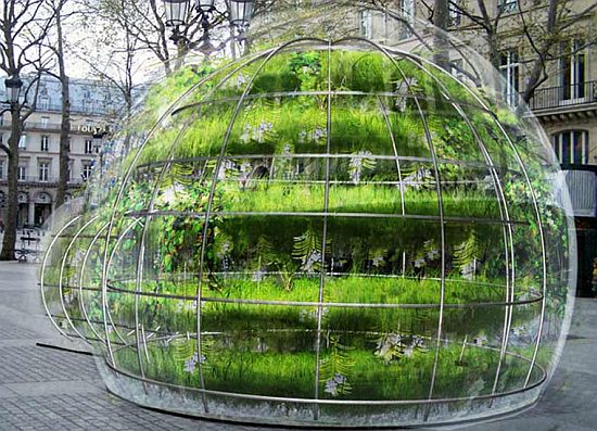 Парижский дизайнер разработал уникальные сады-пузыри