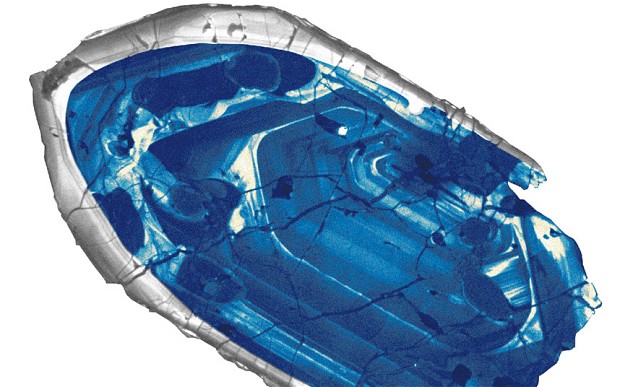 Найден древнейший кристалл циркона