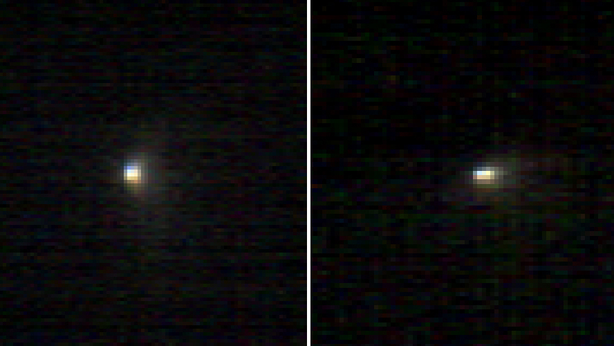 Спектрометр MRO показал кому кометы Сайдинг-Спринг