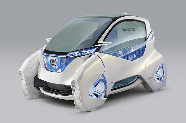 Потрясающая Honda Microcommuter EV появится на автошоу в Токио
