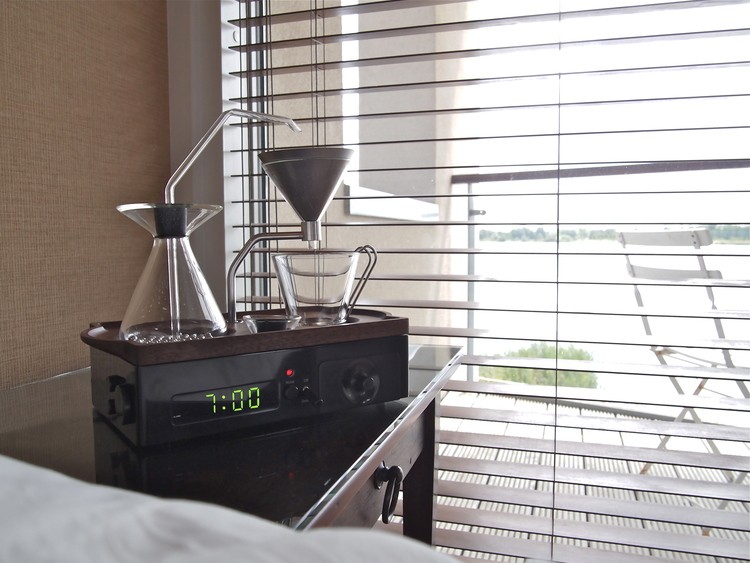 Кофейный будильник разбудит вас приятным ароматом