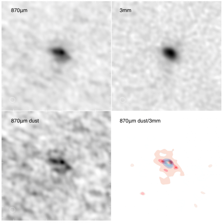 Круговорот газа и пыли в галактике II Zw 40