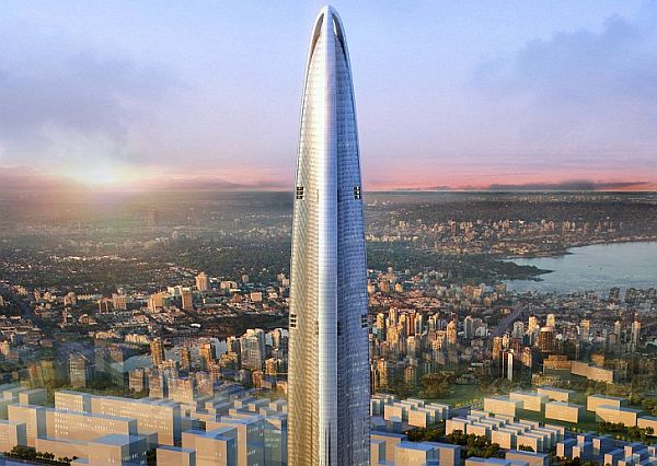Китай планирует начать строительство огромного небоскреба