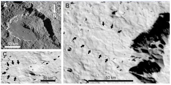 Обнаружены ледяные лавины на Япете - спутнике Сатурна