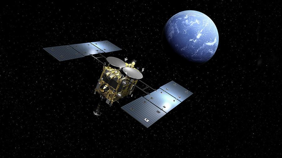 Hayabusa-2 начинает путешествие домой