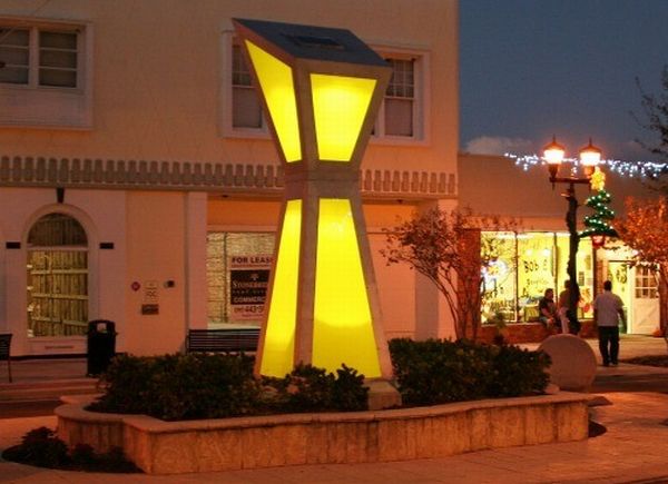 Скульптура, собирающая солнечную энергию, будет освещать улицы