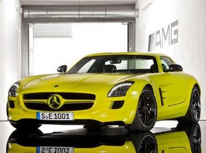 Mercedes-Benz SLS AMG E-Cell - новый электрический суперкар
