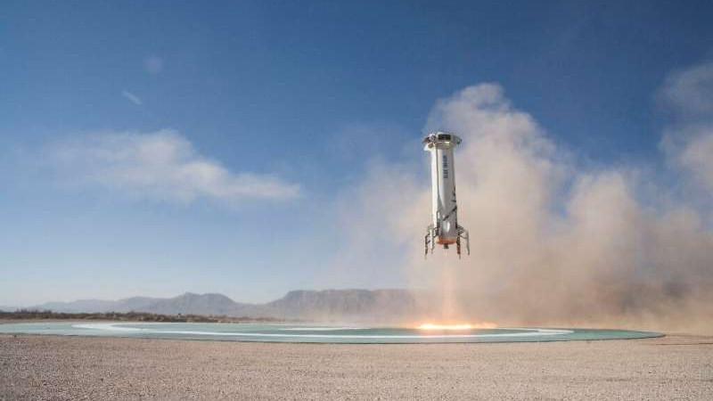 Blue Origin отправит первый экипаж в космос в июле