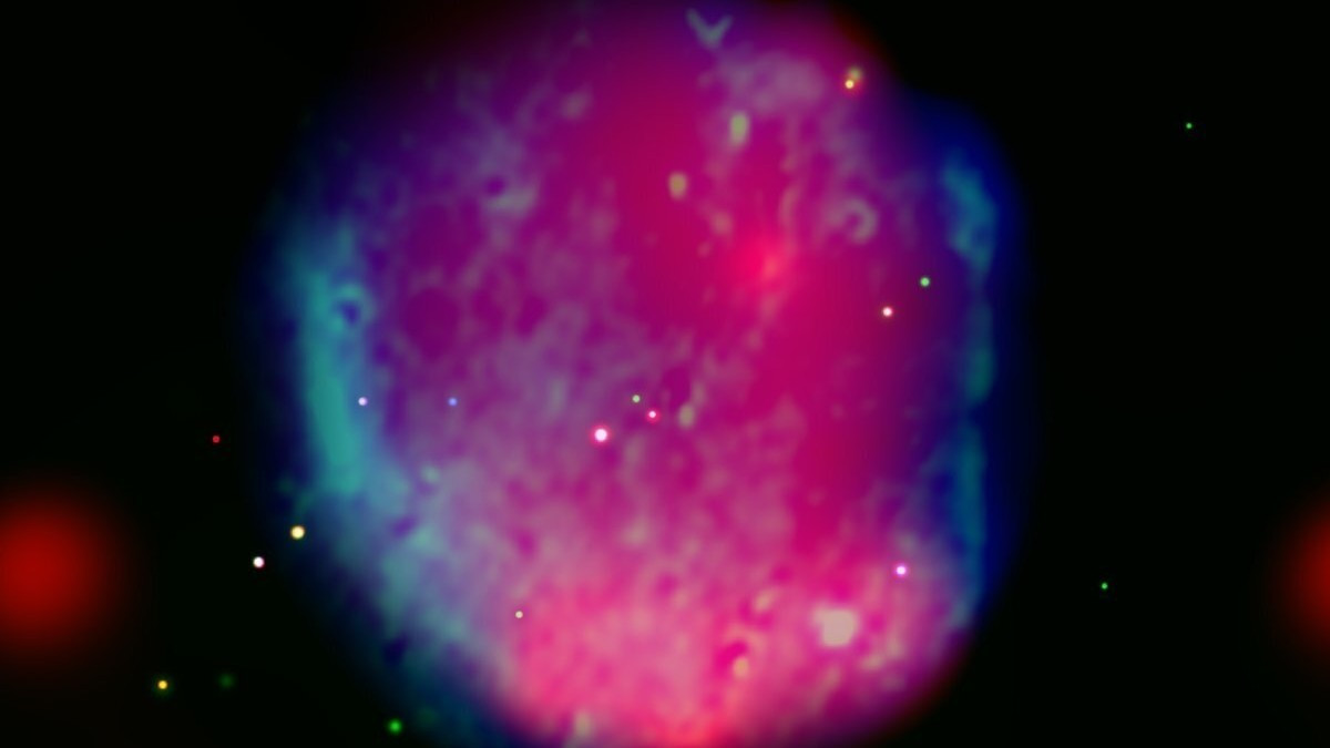 eROSITA обнаружил обломки сверхновой