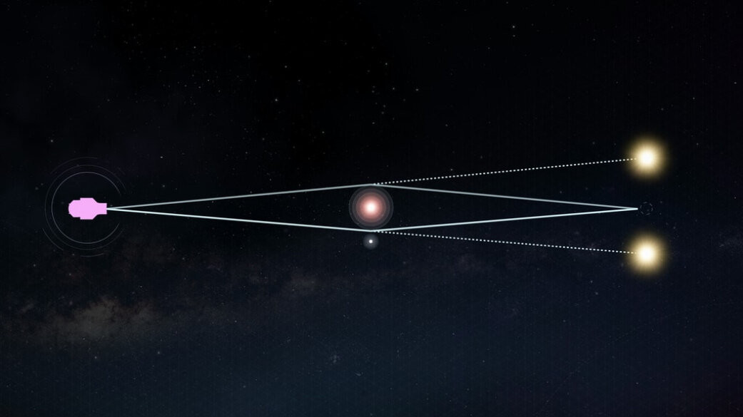 Искаженное пространство-время поможет WFIRST найти экзопланеты